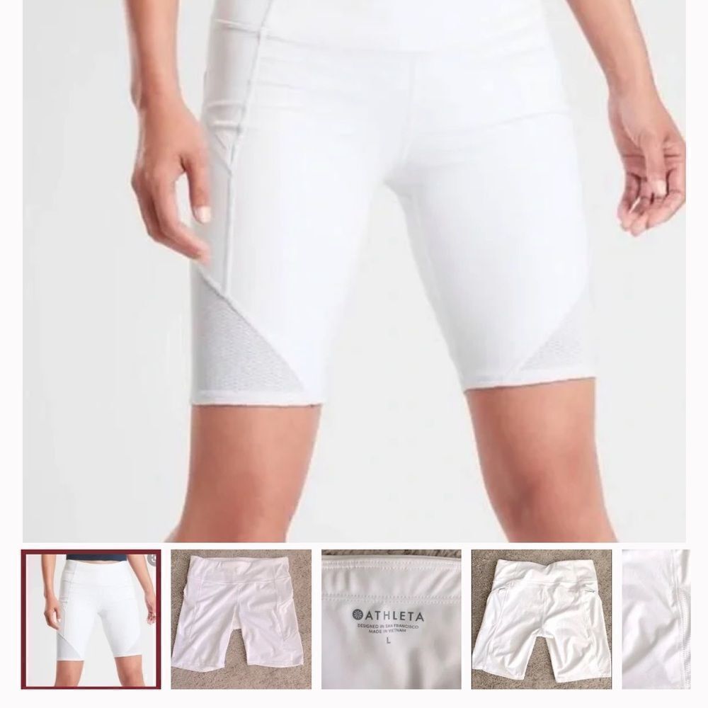 Athleta biker shorts  